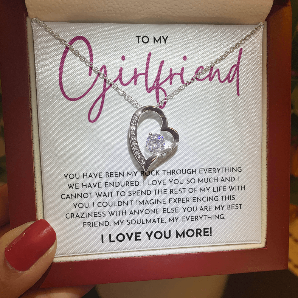 To My Girlfriend - Forever Love Necklace