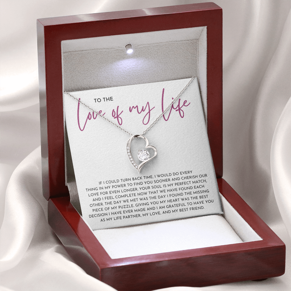 To The Love Of My Life - Forever Love Necklace