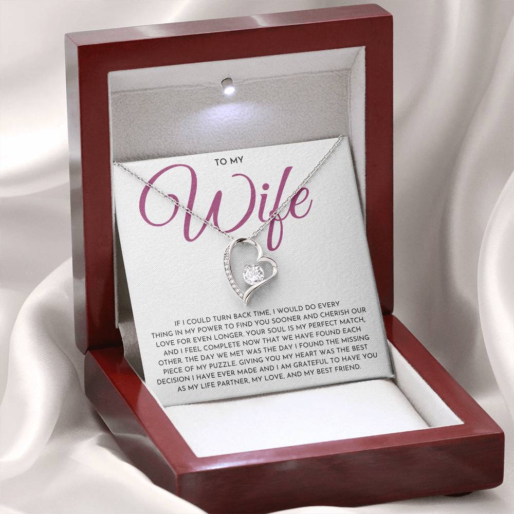 To My Wife- Forever Love Necklace