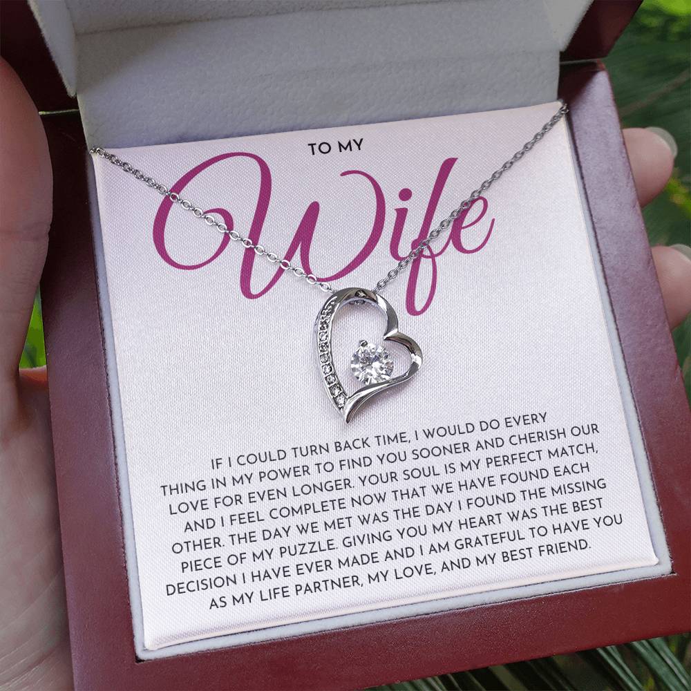 To My Wife- Forever Love Necklace