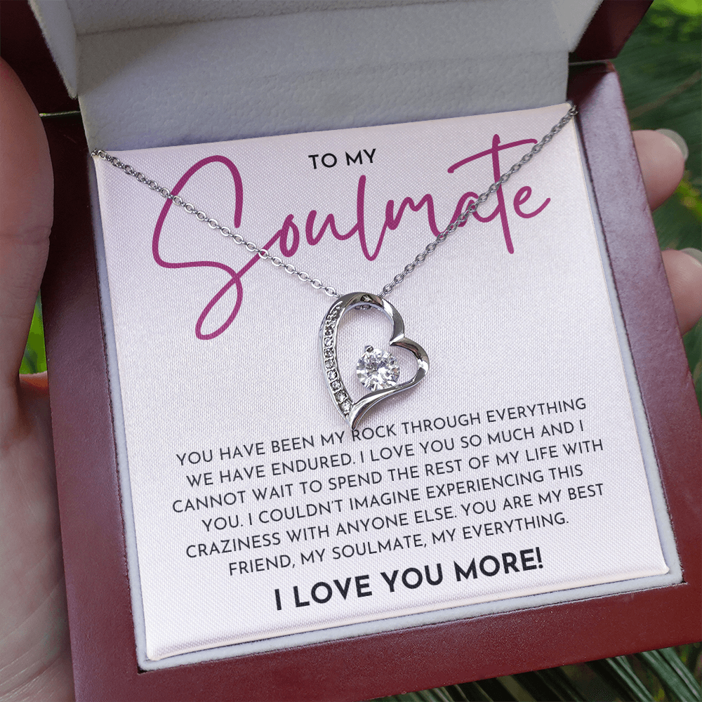 To My Soulmate - Forever Love Necklace