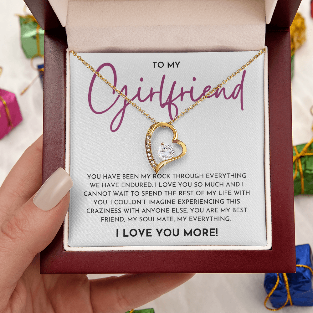 To My Girlfriend - Forever Love Necklace