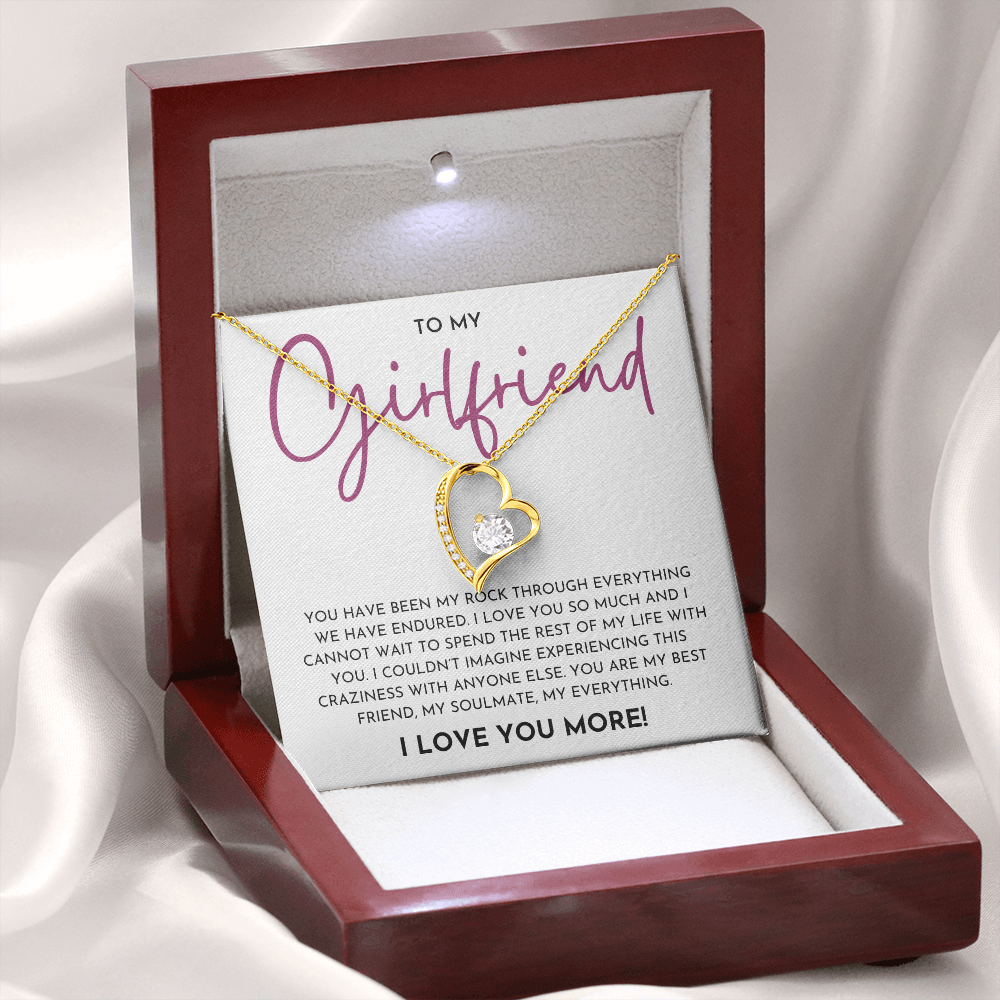 To My Girlfriend - Forever Love Necklace