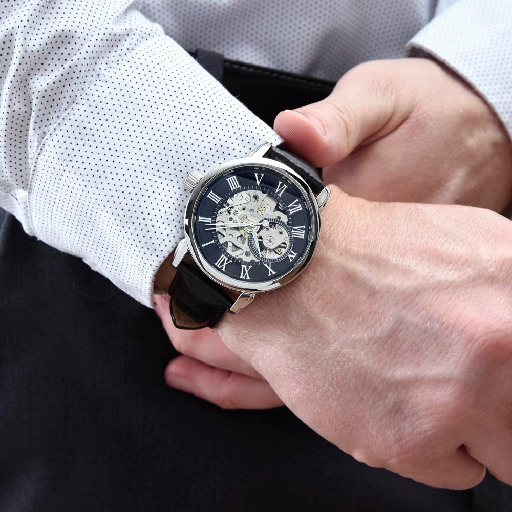 Happy Fathers Day - Openwork Watch