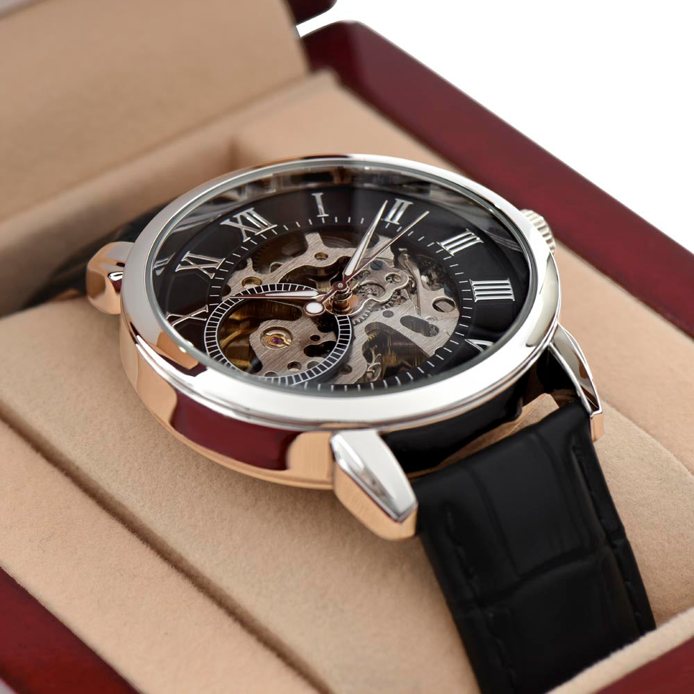 Happy Fathers Day - Openwork Watch