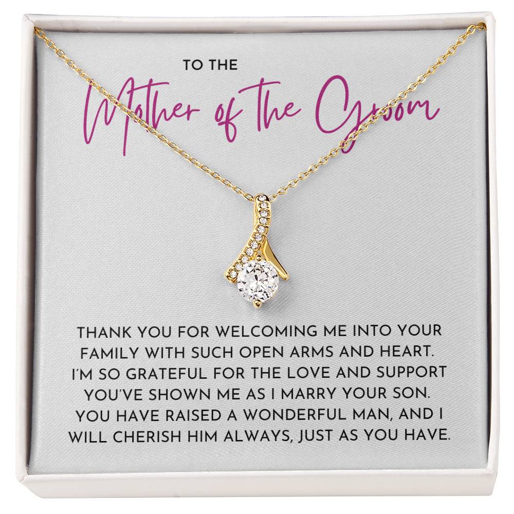 To The Mother Of The Groom - Alluring Beauty Necklace