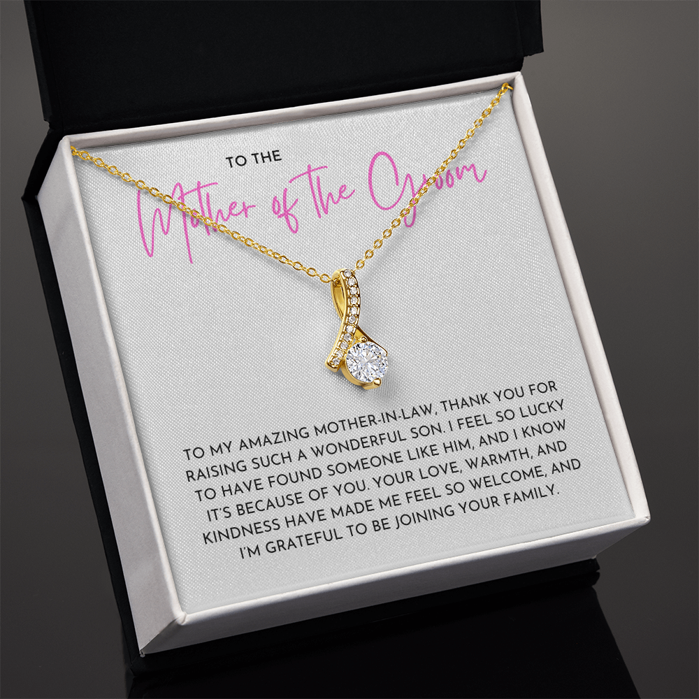 To The Mother of The Groom - Alluring Beauty Necklace