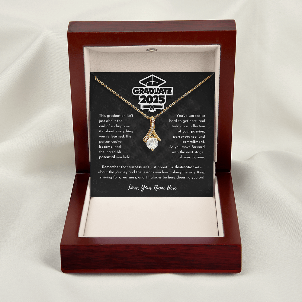 Custom Graduation Gift 2025 - Alluring Beauty Necklace