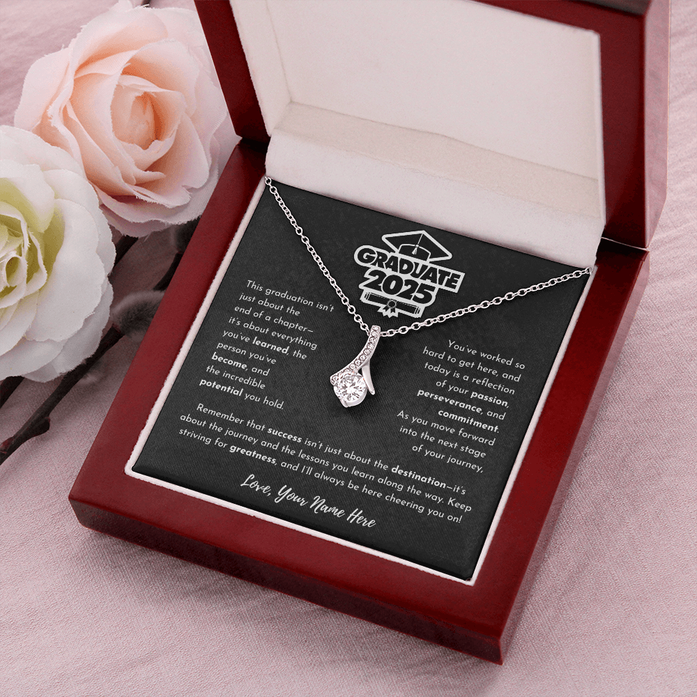 Custom Graduation Gift 2025 - Alluring Beauty Necklace