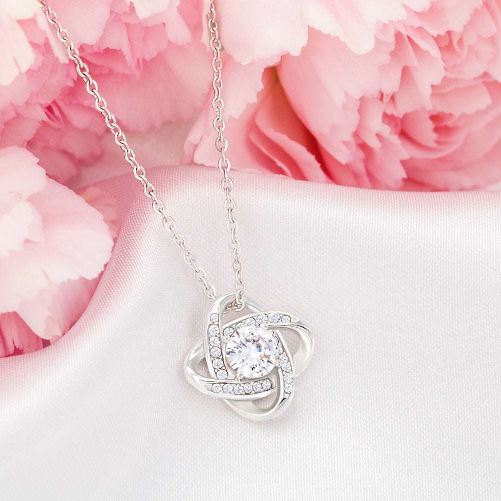 Flower Girl - Love Knot Necklace