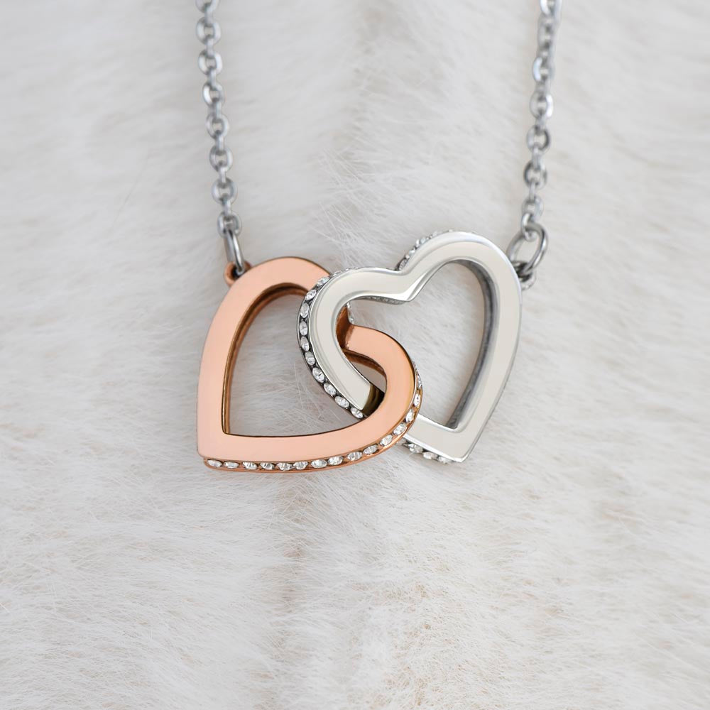 Ring Bearer - Interlocking Hearts Necklace