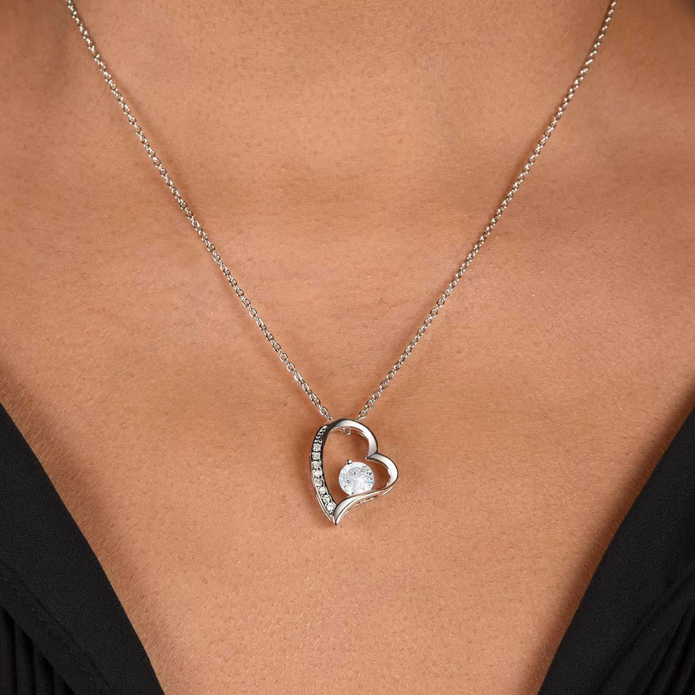 “You Loved Me Before I Knew Myself” – Heart Necklace for Mom