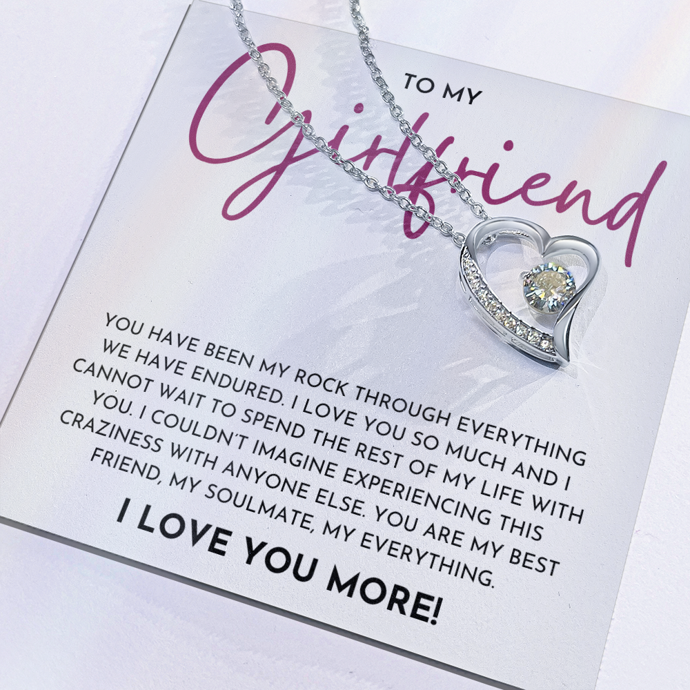 To My Girlfriend - Forever Love Necklace