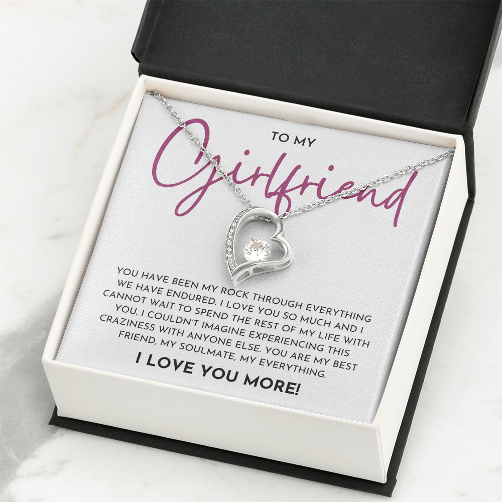 To My Girlfriend - Forever Love Necklace