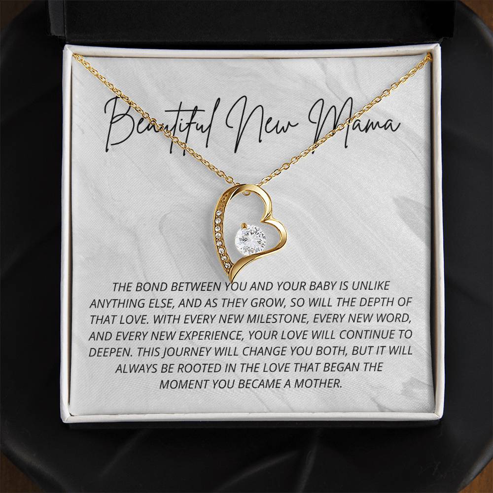 Beautiful New Mama- Forever Love Necklace