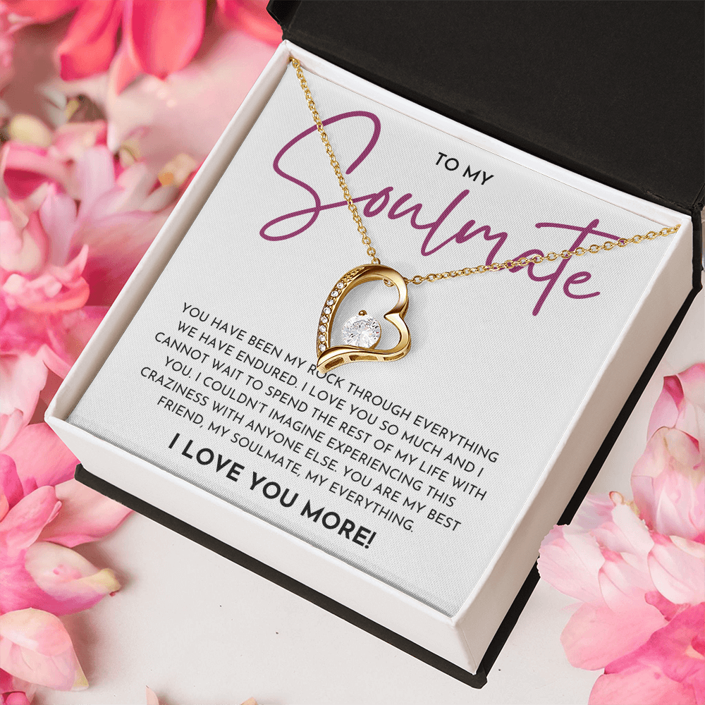 To My Soulmate - Forever Love Necklace