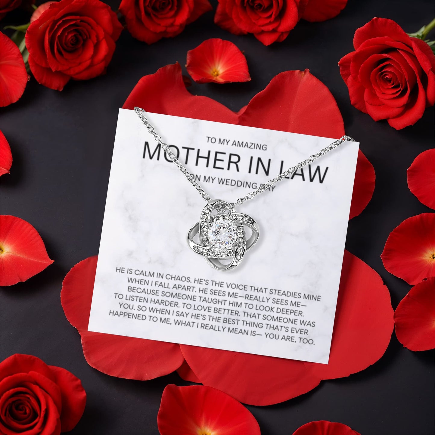 Sentimental Mother-in-Law Gift – Wedding Necklace from Bride