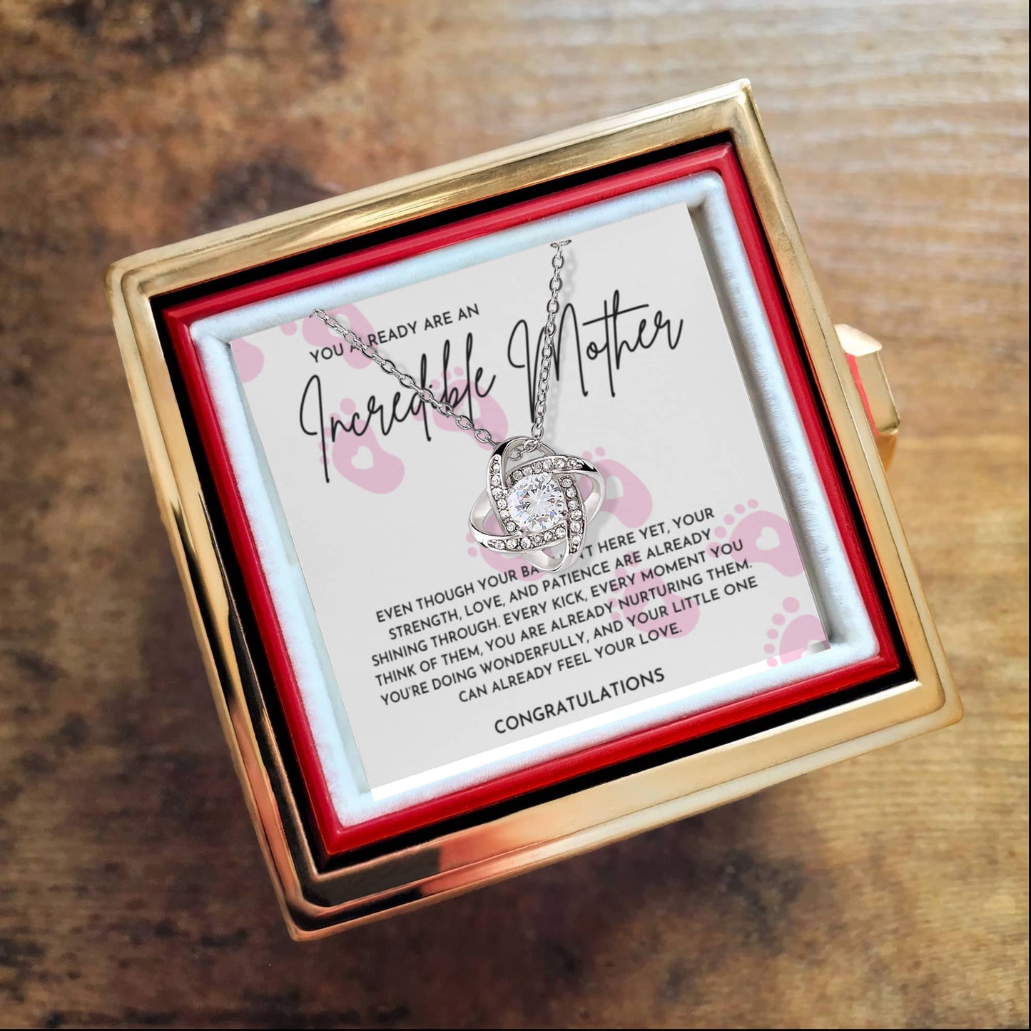 You Already Are An Incredible Mother Necklace | New Mom Jewelry for Birthday, Christmas, or Mother’s Day