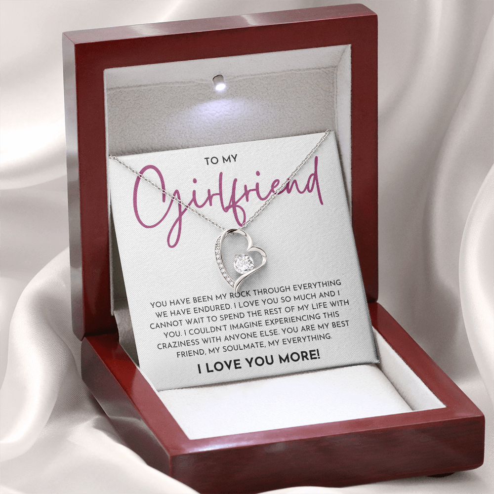 To My Girlfriend - Forever Love Necklace
