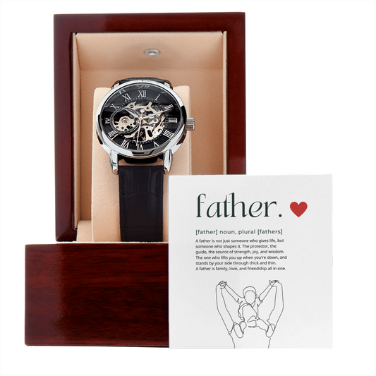 Happy Fathers Day - Openwork Watch