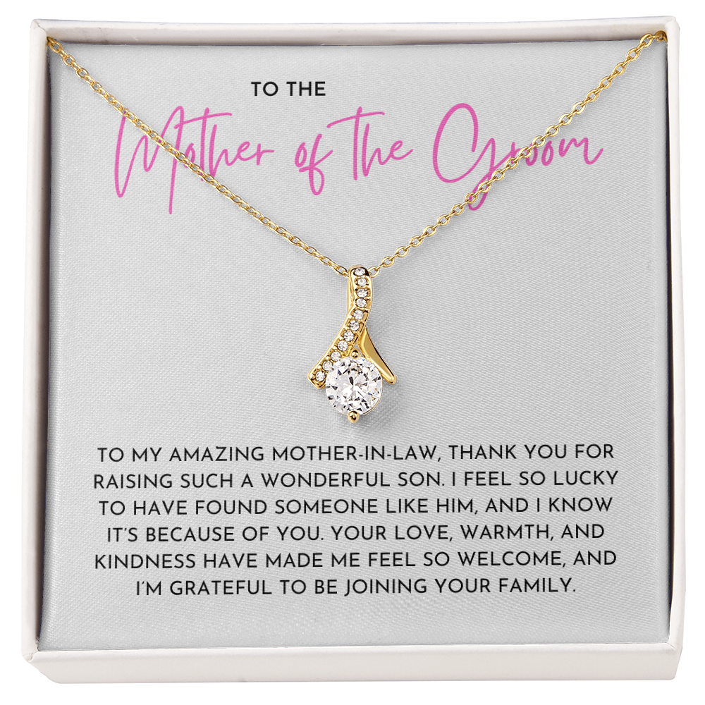 To The Mother of The Groom - Alluring Beauty Necklace