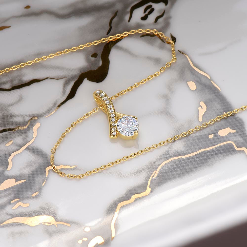 To My Maid Of Honor- Alluring Beauty Necklace