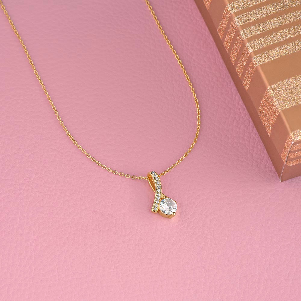 Graduation 2025 Necklace – "Endless Possibilities Waiting for You" Gift from Mom and Dad