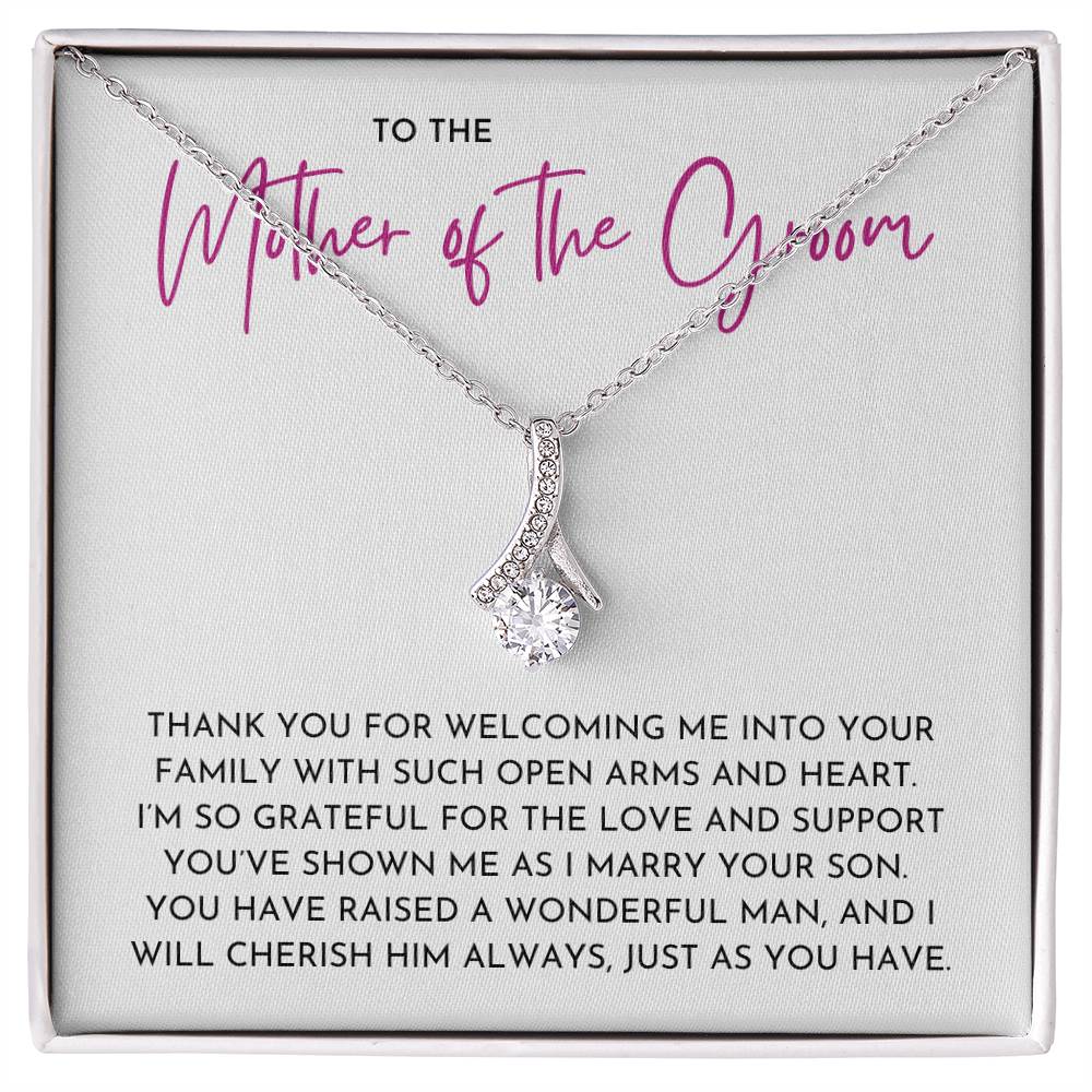 To The Mother Of The Groom - Alluring Beauty Necklace