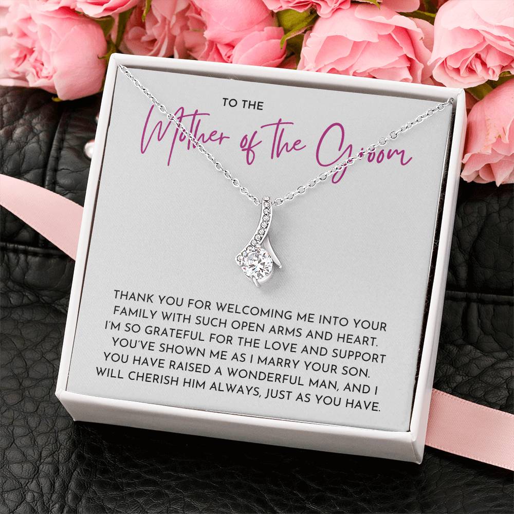 To The Mother Of The Groom - Alluring Beauty Necklace