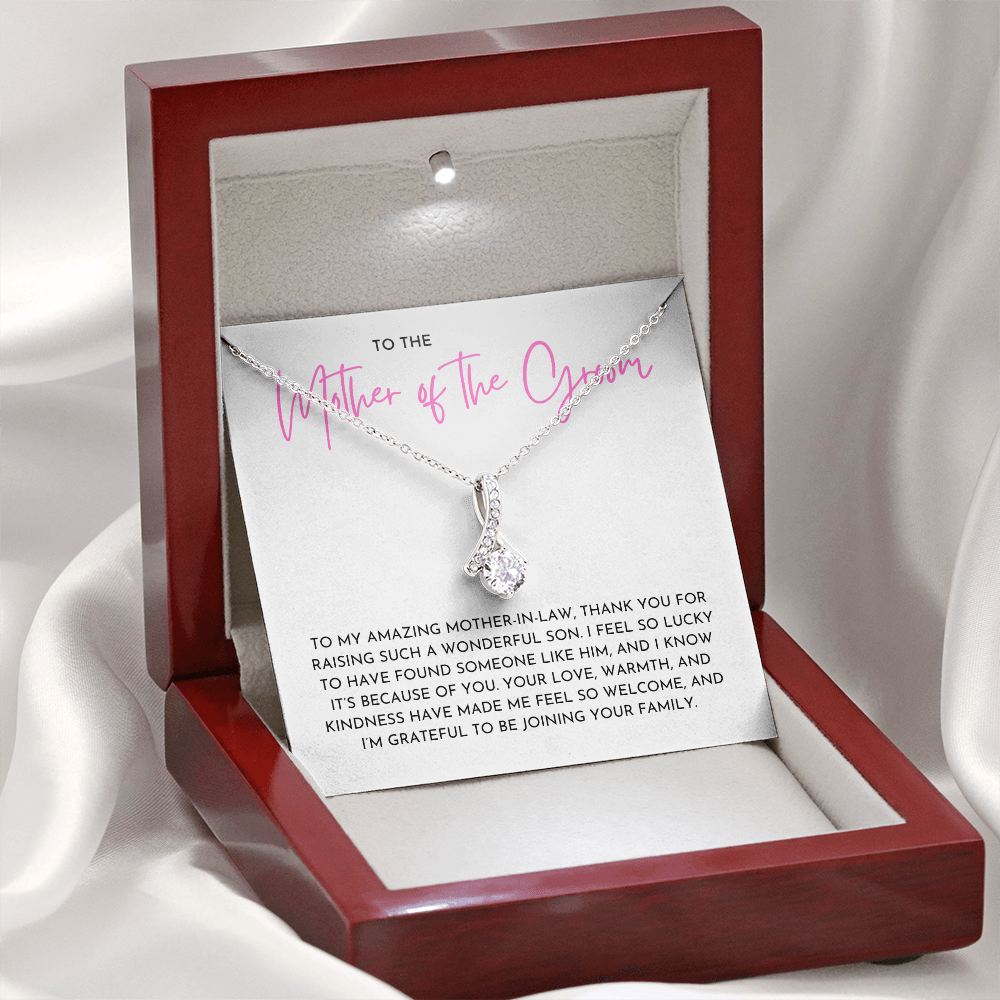 To The Mother of The Groom - Alluring Beauty Necklace