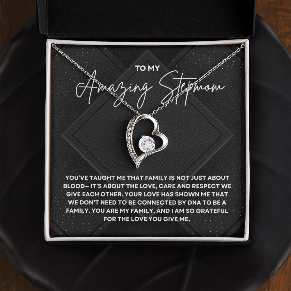 To My Amazing Stepmom Necklace | Stepmother Gift from Stepdaughter or Stepson