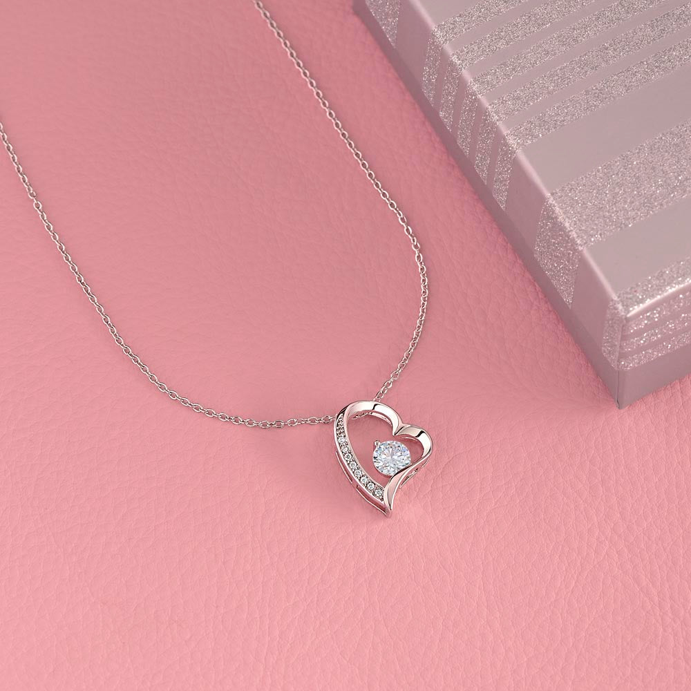 To My Girlfriend - Forever Love Necklace