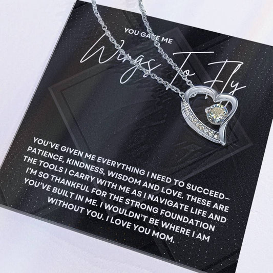 You Gave Me Wings to Fly - Forever Love Necklace