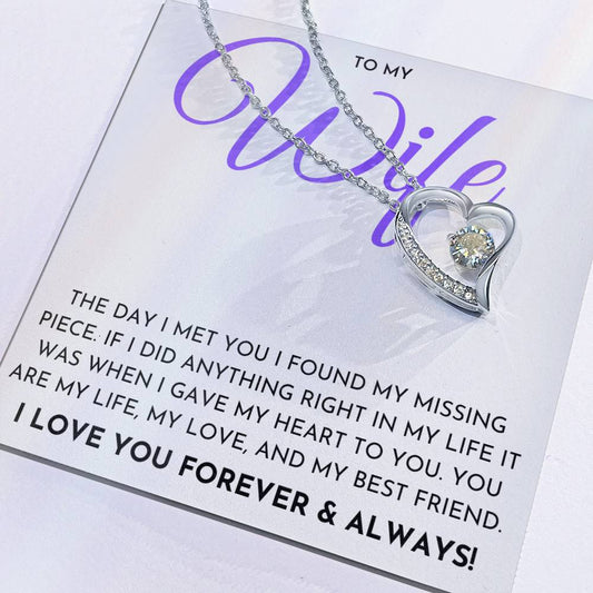 To My Wife- Forever Love Necklace