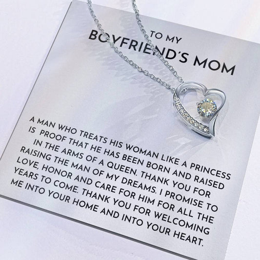 To My Boyfriends Mom- Forever Love Necklace