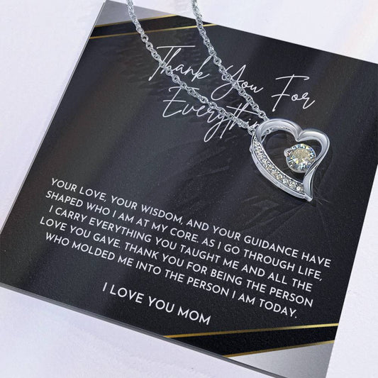 Thank You For Everything- Forever Love Necklace