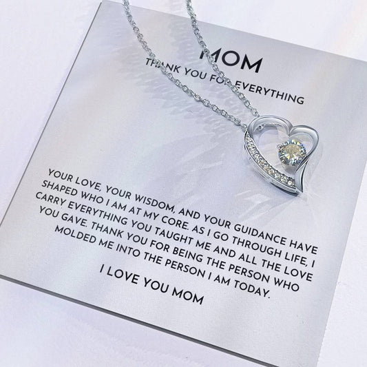 Mom, Thank You For Everything- Forever Love Necklace