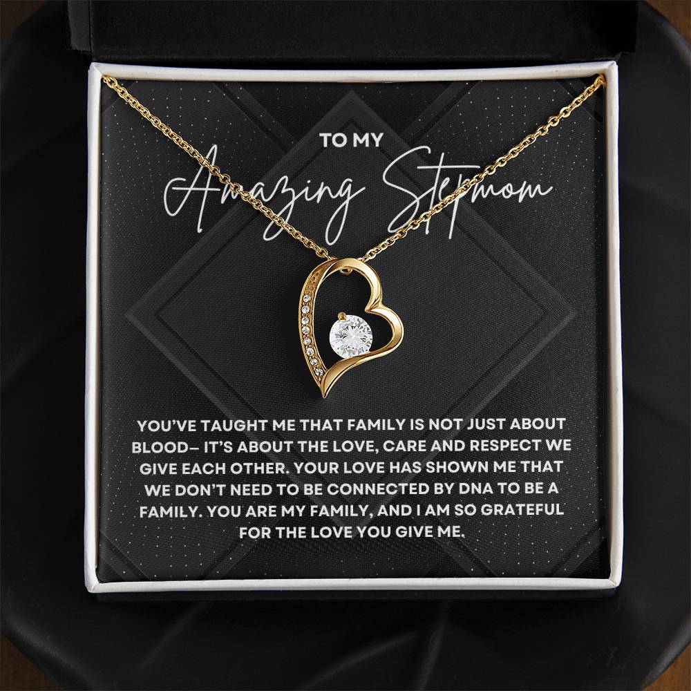 To My Amazing Stepmom Necklace | Stepmother Gift from Stepdaughter or Stepson