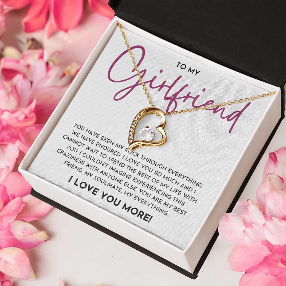 To My Girlfriend - Forever Love Necklace