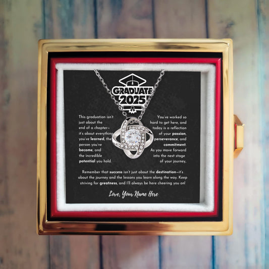 Graduation Gift 2025 - Rotating Rose Box